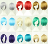 Cheveux synthétiques colorés de 40cm pour extension cheveux CHVSYNTPNK0016(Lot 10 pièces)